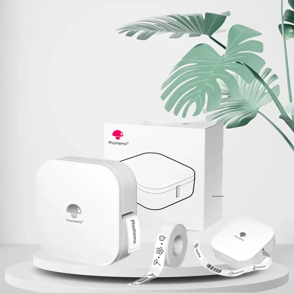 Phomemo Q30 Mini Wireless Label Maker Machine Thermal Printer DIY Sticker Paper